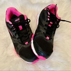 Avia 1388 Black & Pink Athletic Sneakers Size 7.5